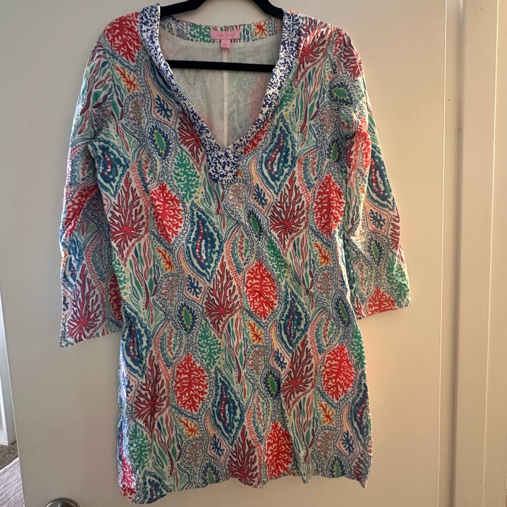 Lily Pulitzer Courtney tunic dress size Small